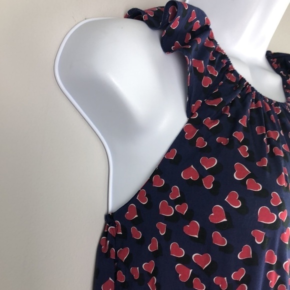 GUCCI Jumpsuit Cotton Size 12 Ruffle Novelty Heart Romper Heart Made in Italy - Picture 7 of 16